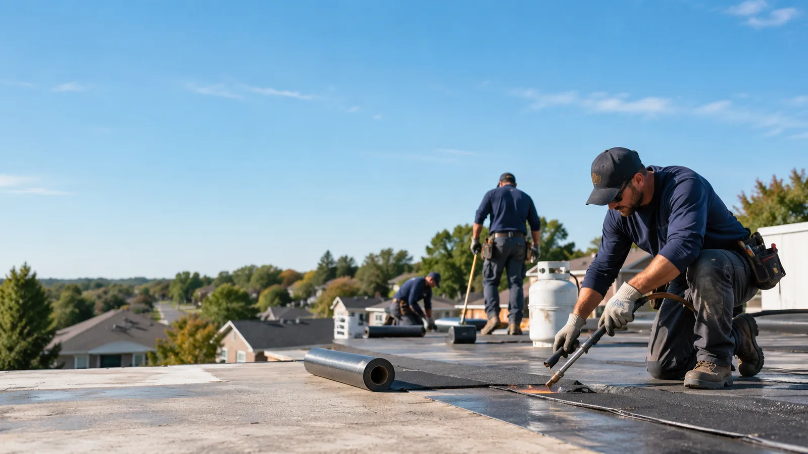 Flat Roof Leak Repair providers in Reesville, OH
